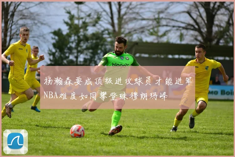 杨瀚森要成顶级进攻球员才能进军NBA难度如同攀登珠穆朗玛峰